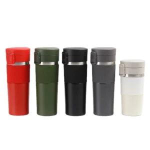 380/500ml Double Wall Custom Logo Travel Coffee Tumbler Stainless Steel Insulated Tumblers Mugs Cups for Coffee and Beverages