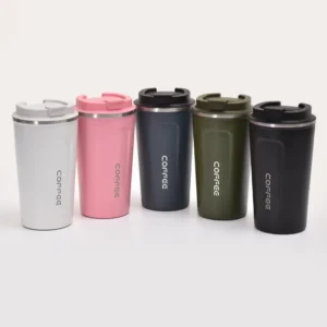 380ml  510ml New Style Travel Metal Cups Insulated Vacuum Mug Double Walled Thermos Stainless Steel Coffee Mugs