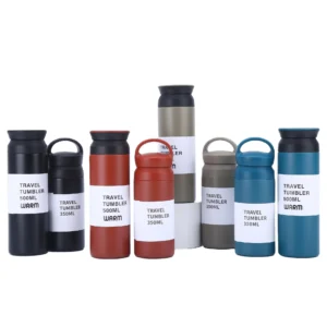 350/500ML Thermos Coffee Mug Stainless Steel Thermos Coffee Tumbler, Travel Car Vacuum Flasks Coffee Mug