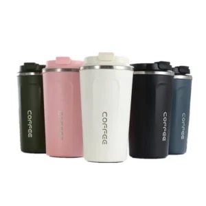 Wholesale 12/17oz Double Wall 18/8 Thermos Coffee,Vacuum Insulated Travel Stainless Steel Coffee Mug