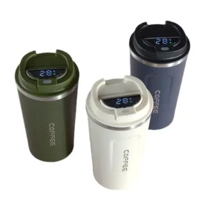 2023 New Metal Material and Classic Style Intelligent Temperature Display Coffee Cup Travel Stainless Steel Mug