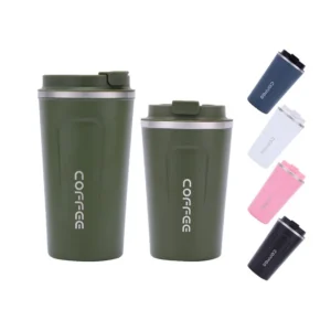 Customized Logo Reusable Coffee Tumbler Cups Double Wall Stainless Steel Insulated Coffee Tumbler Mug