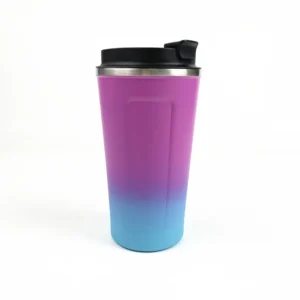 17oz Custom Gradient Ramp  Insulated Tumbler Coffee Double Wall Travel Cup with Lid Vacuum Insulation Stainless Steel Coffee Mug